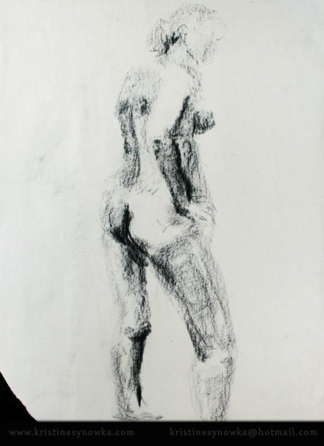 Gesture Drawing by Kristine Synowka